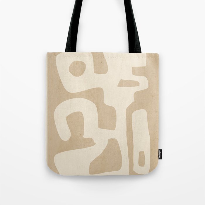 Modern Abstract Minimal Shapes 120 Tote Bag Gallery Image 1