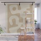 Modern Abstract Minimal Shapes 120 Wall Mural Gallery Image 1