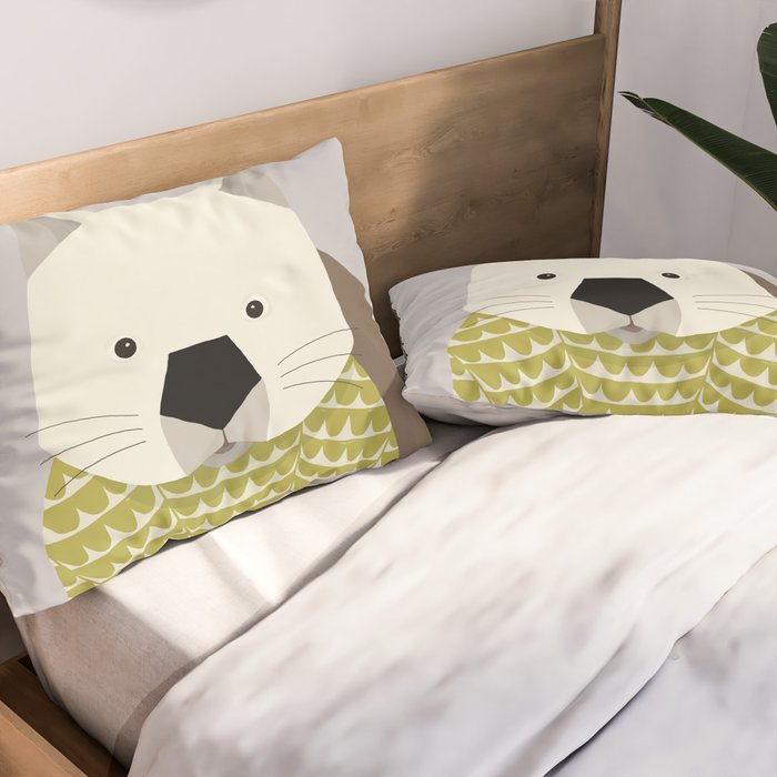 Whimsical Wombat Pillow Sham Gallery Image 2