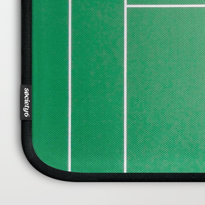Tennis court green Laptop Sleeve Gallery Image 3
