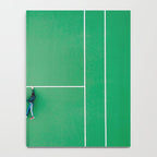Tennis court green Notebook Gallery Image 4