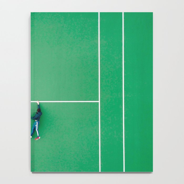 Tennis court green Notebook Gallery Image 4