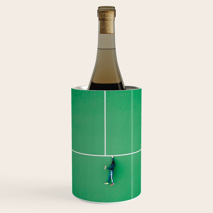 Tennis court green Wine Chiller