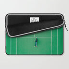 Tennis court green Laptop Sleeve Gallery Image 2