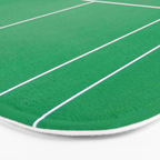 Tennis court green Bath Mat Gallery Image 3