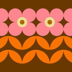 Retro Flower 10A Coffee Mug Gallery Image 2