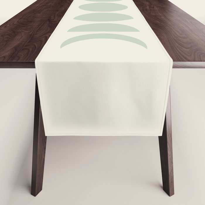 Minimal Moon Phases XI Table Runner Gallery Image 1