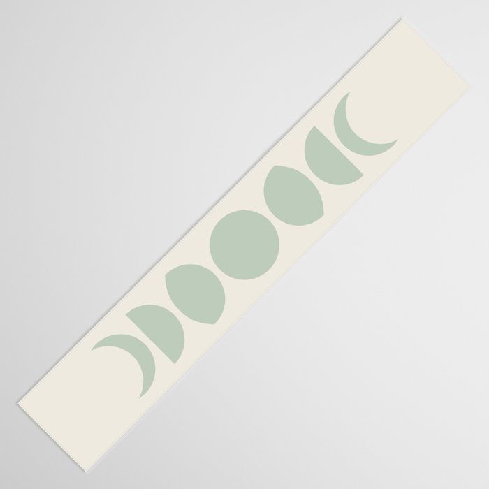 Minimal Moon Phases XI Table Runner Gallery Image 3