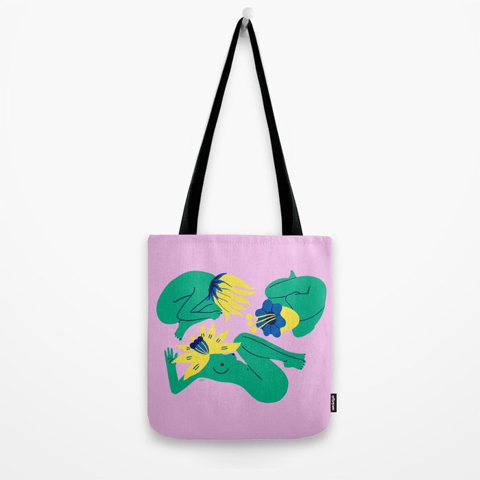 Bloom in Pink Tote Bag Gallery Image 2