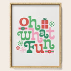 Oh What Fun - Red and Green Serving Tray Gallery Image 1