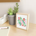 Oh What Fun - Red and Green Mini Art Print Gallery Image 2