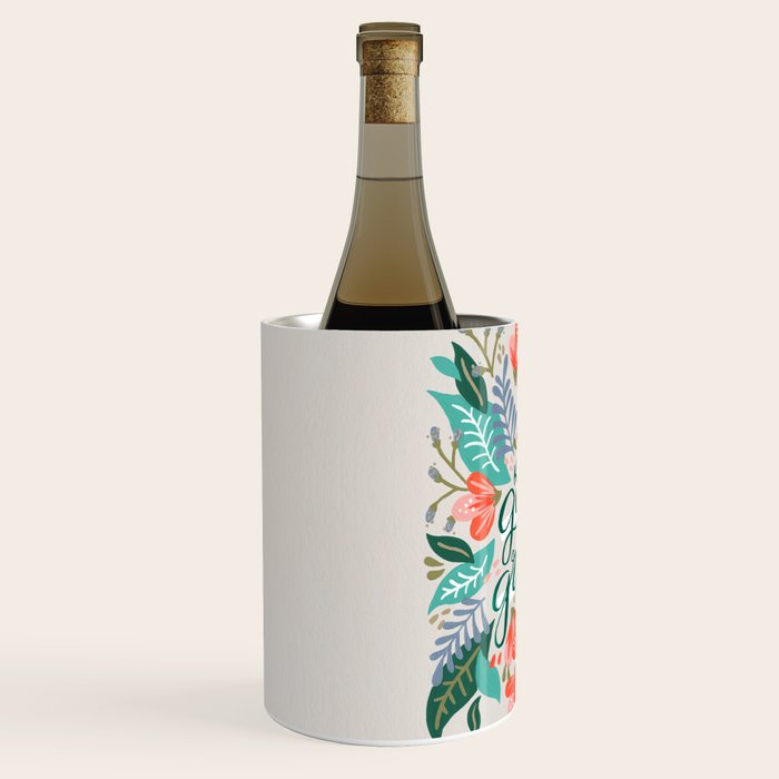 "Keep on Going and Growing" inspired by Eliza Blank, The Sill Wine Chiller Gallery Image 2
