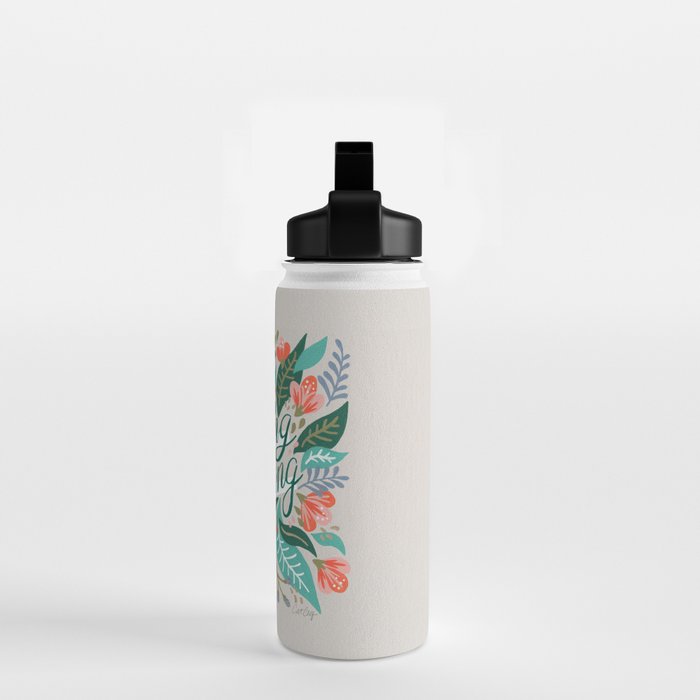 "Keep on Going and Growing" inspired by Eliza Blank, The Sill Water Bottle Gallery Image 2