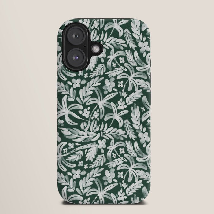 Greenish Tropical Palm Breeze iPhone Case Gallery Image 9
