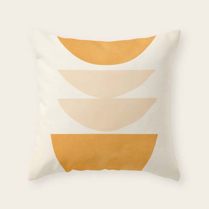 Abstract Shapes 36 Throw Pillow Gallery Image 6