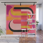 geometric abstract 251 Wall Mural Gallery Image 1