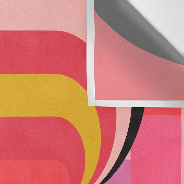 geometric abstract 251 Wall Tapestry Gallery Image 3