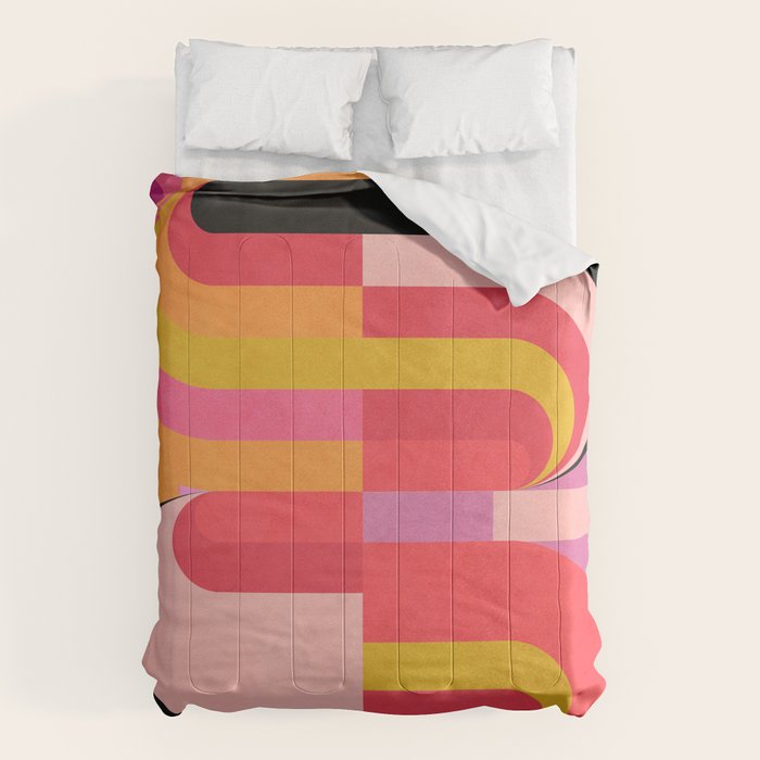 geometric abstract 251 Comforter Gallery Image 6