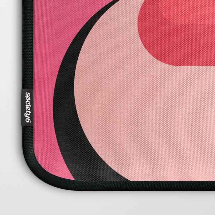 geometric abstract 251 Laptop Sleeve Gallery Image 3