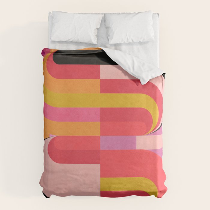 geometric abstract 251 Duvet Cover Gallery Image 6