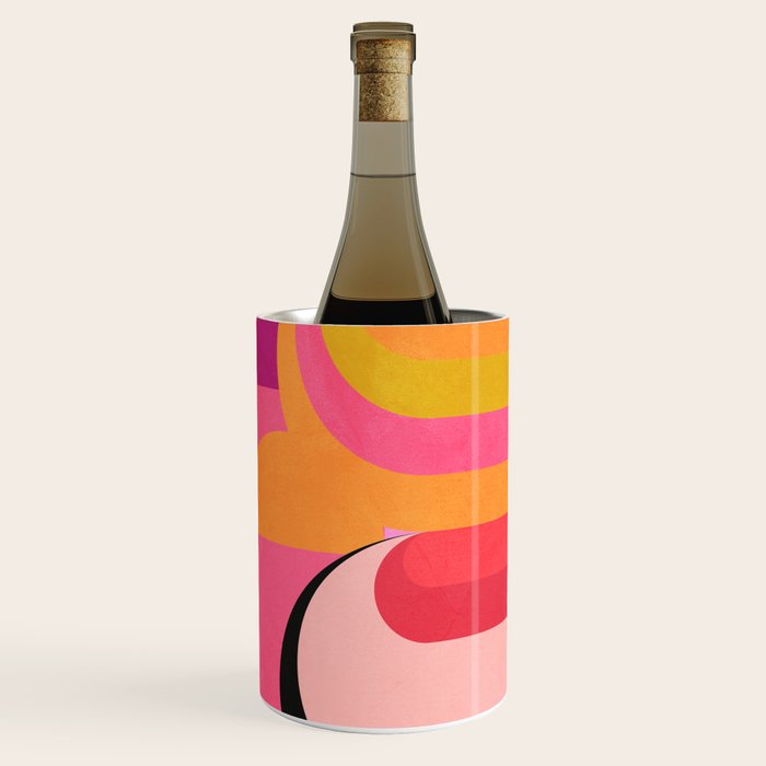 geometric abstract 251 Wine Chiller Gallery Image 2
