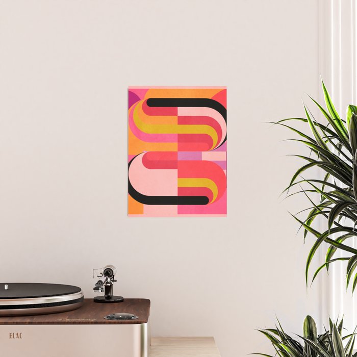 geometric abstract 251 Poster Gallery Image 2