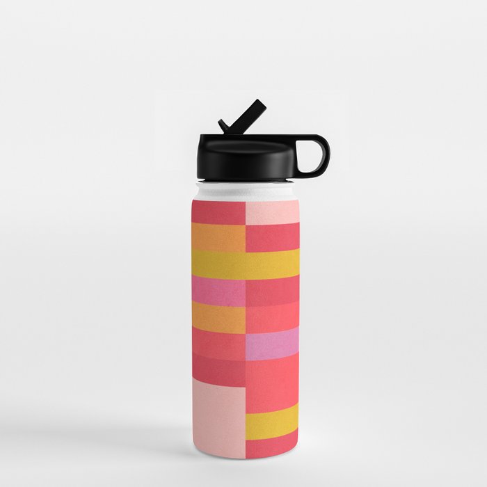 geometric abstract 251 Water Bottle Gallery Image 1