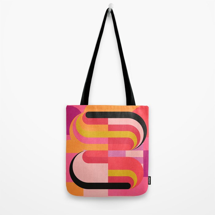 geometric abstract 251 Tote Bag Gallery Image 2