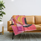 geometric abstract 251 Throw Blanket Gallery Image 1
