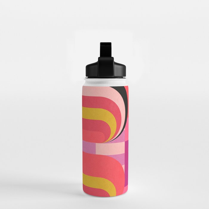 geometric abstract 251 Water Bottle Gallery Image 2