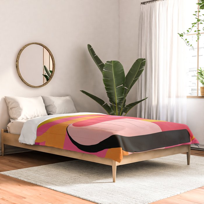 geometric abstract 251 Comforter Gallery Image 2