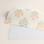 Pastel Wildflower Bouquets Wrapping Paper Gallery Image 2