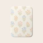 Pastel Wildflower Bouquets Bath Mat Gallery Image 1