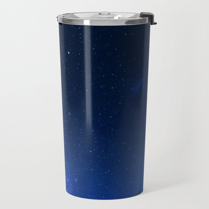 Blue Night Sky (Color) Travel Mug Gallery Image 2