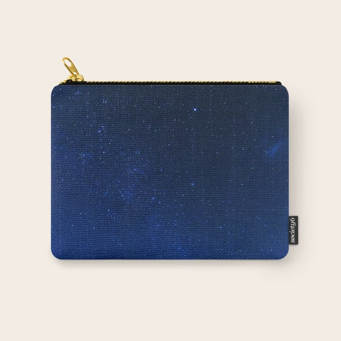 Blue Night Sky (Color) Carry All Pouch Gallery Image 1
