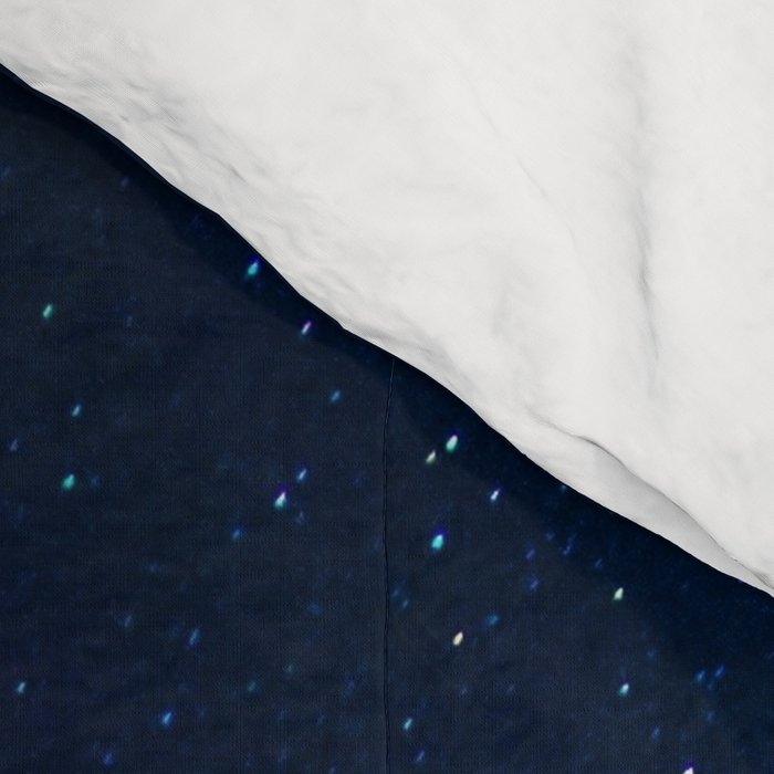 Blue Night Sky (Color) Comforter Gallery Image 4
