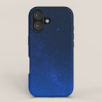 Blue Night Sky (Color) iPhone Case Gallery Image 1
