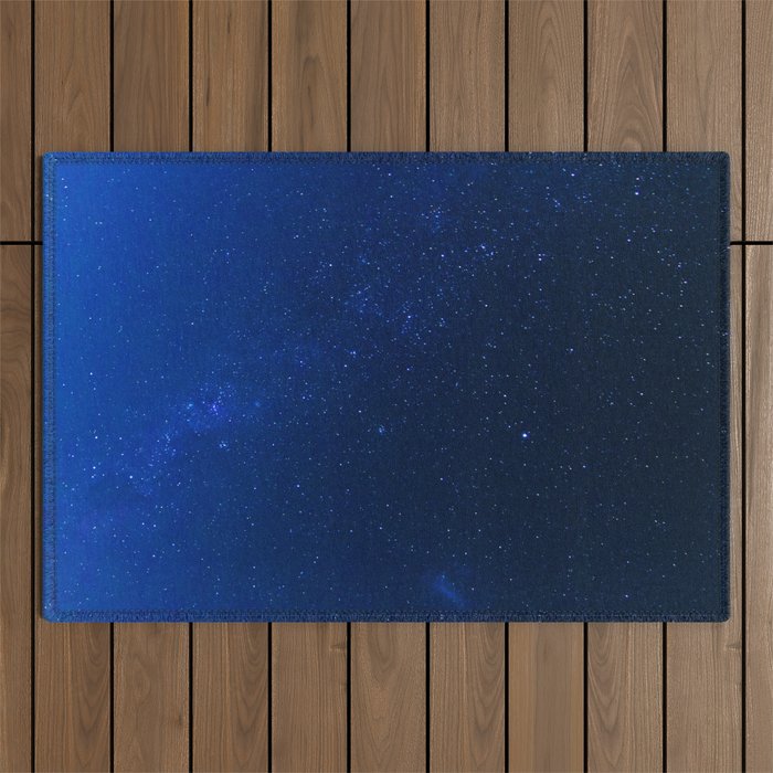 Blue Night Sky (Color) Outdoor Rug Gallery Image 1