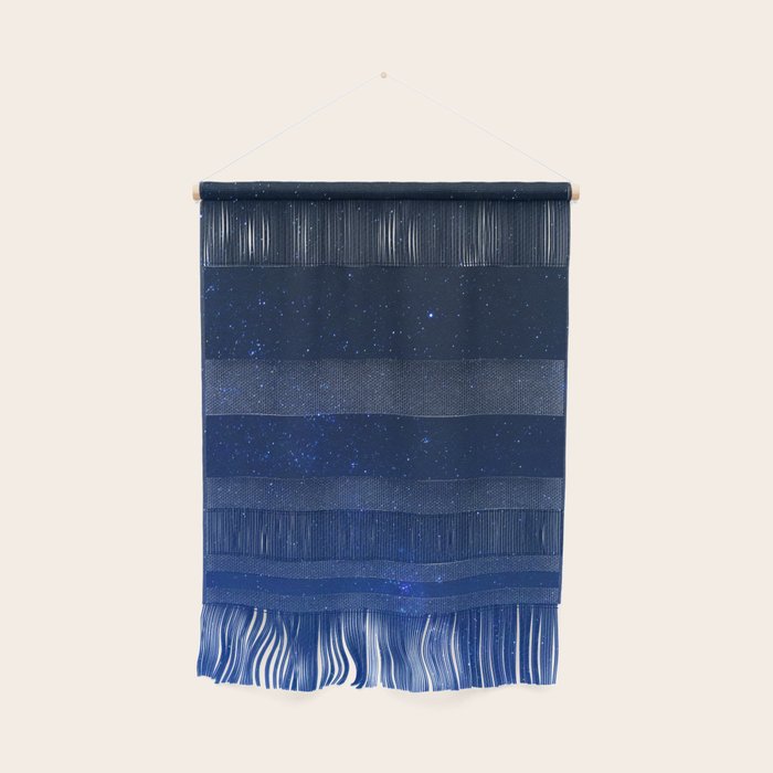 Blue Night Sky (Color) Wall Hanging Gallery Image 1