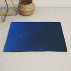 Blue Night Sky (Color) Rug Gallery Image 1