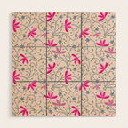 Spa Blossoms Wood Wall Art Gallery Image 1