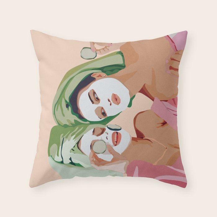 Starting the day off right 1 Throw Pillow Gallery Image 1