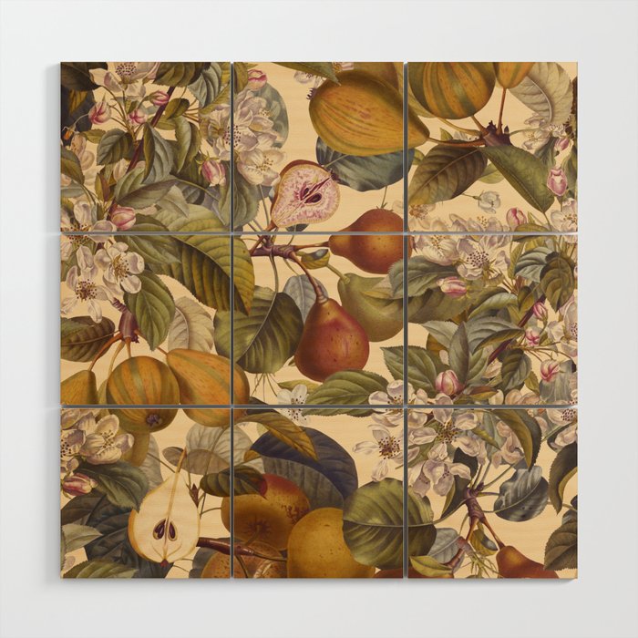 Fruit Garden II Wood Wall Art Gallery Image 1