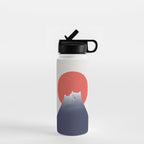 Cat Landscape 98 Water Bottle Gallery Image 1
