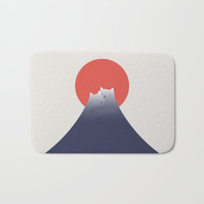 Cat Landscape 98 Bath Mat Gallery Image 1