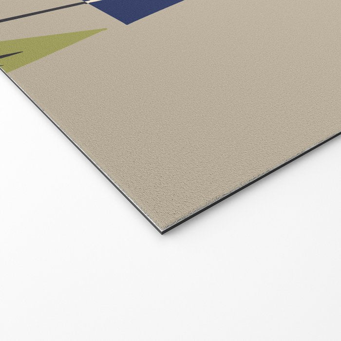 Multicolor Pines Welcome Mat Gallery Image 2