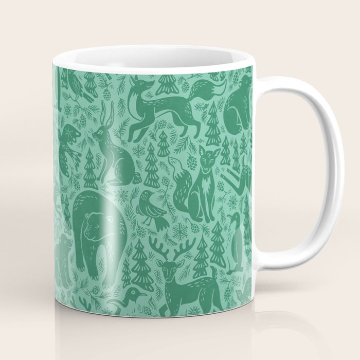 Winter Forest Wonderland Coffee Mug Gallery Image 1