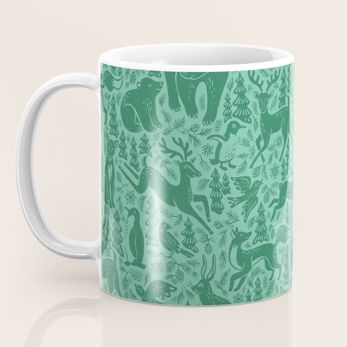 Winter Forest Wonderland Coffee Mug Gallery Image 3