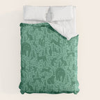 Winter Forest Wonderland Duvet Cover Gallery Image 6