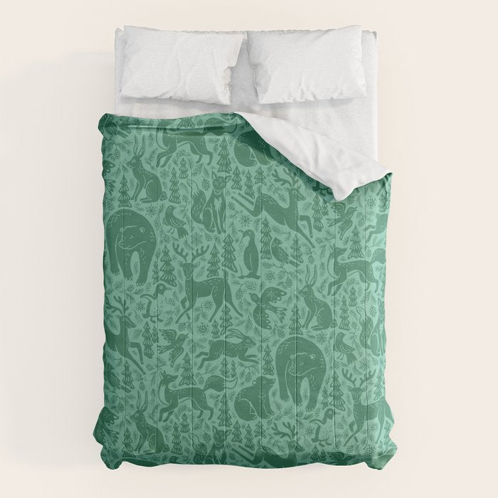 Winter Forest Wonderland Comforter Gallery Image 6